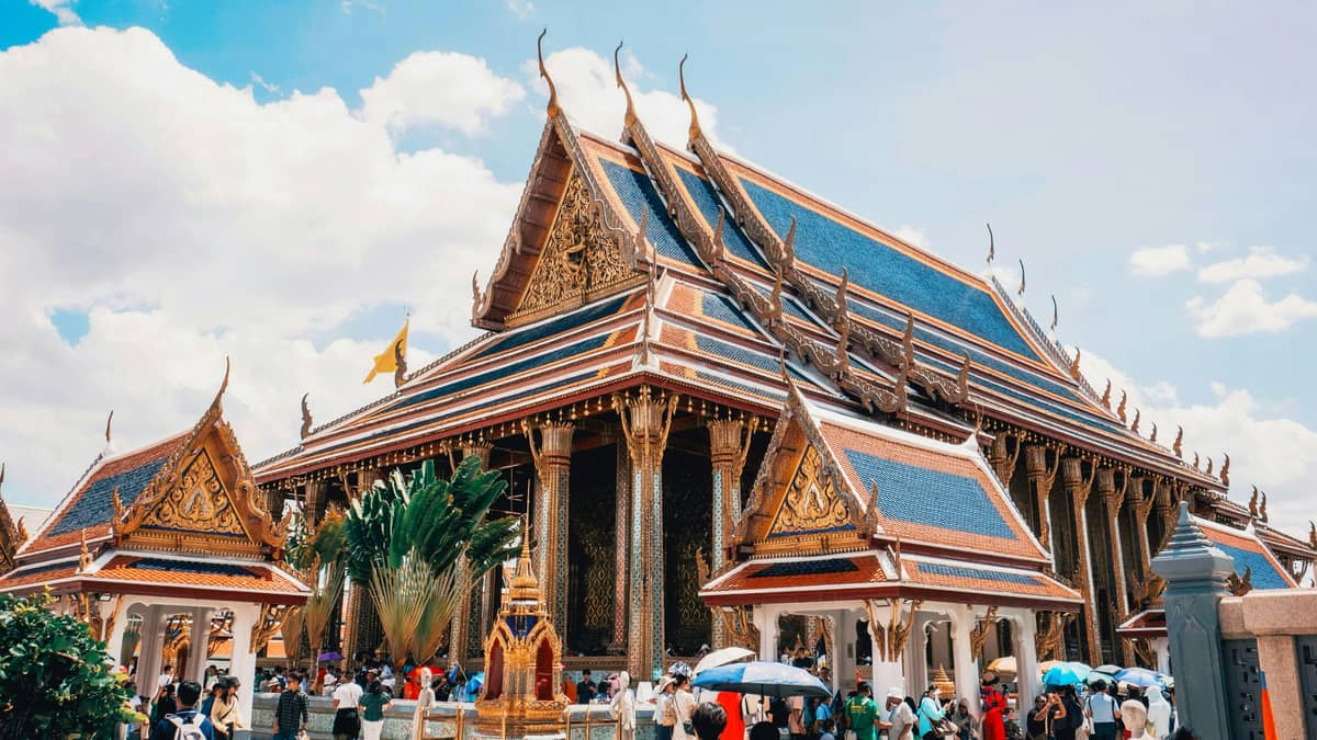 Grand Palace Historical Site in Thailand
