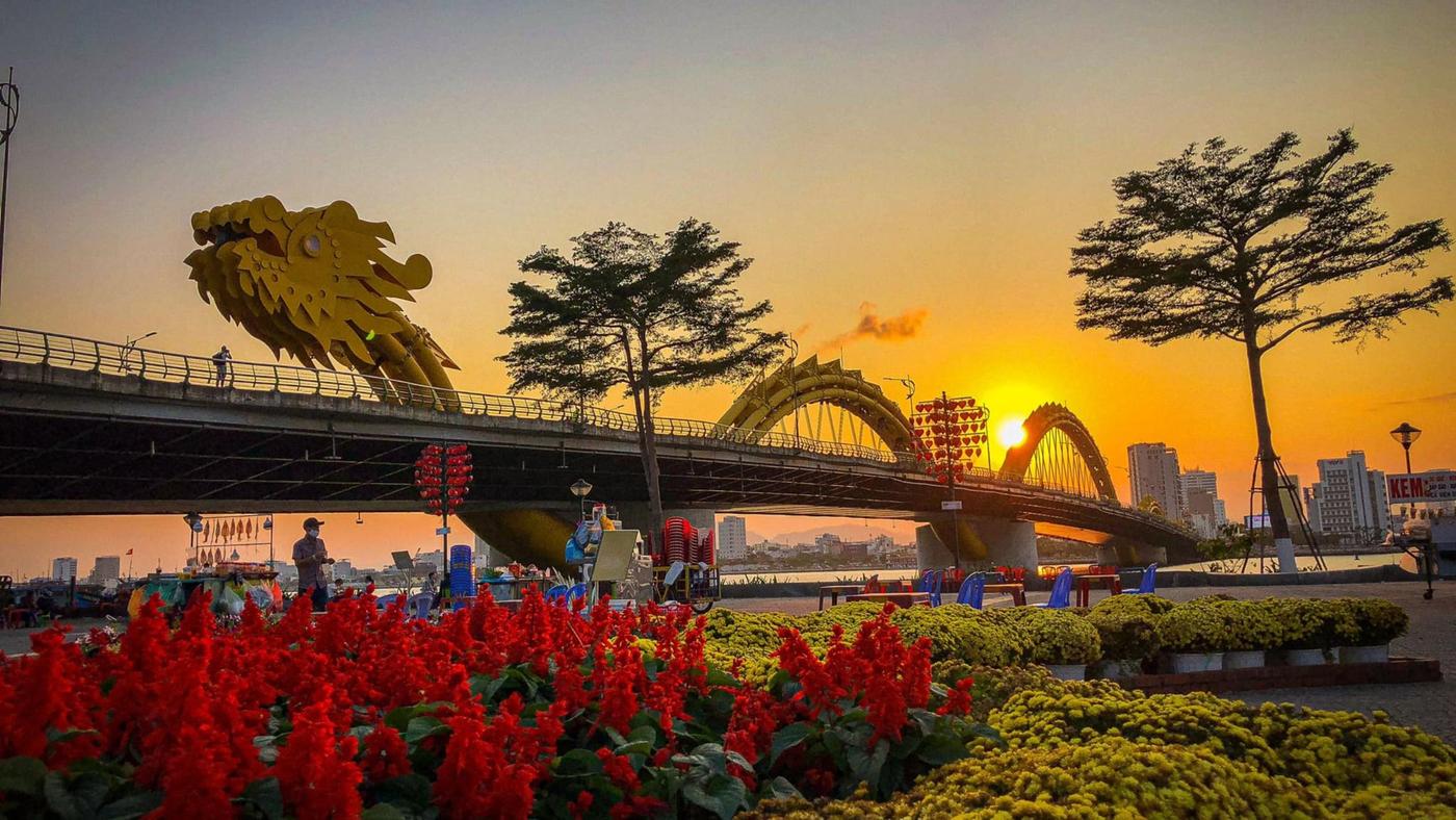 Da Nang Dragon Bridge Vietnam