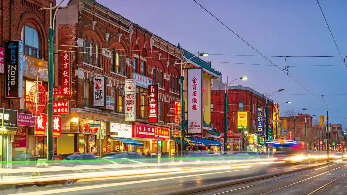 Chinatown in Toronto