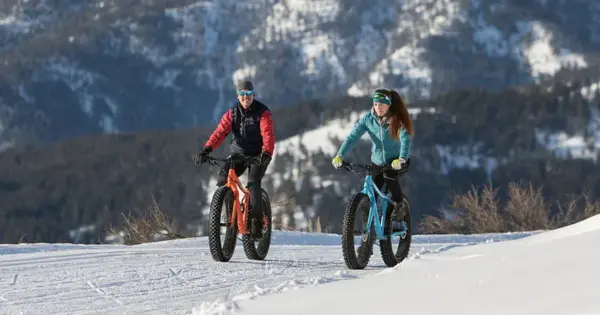 Winter Fat Biking in Montana
