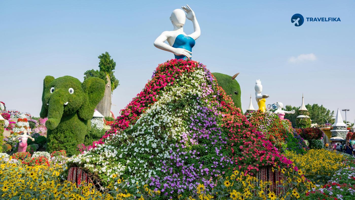 Dubai Miracle Garden best time to visit