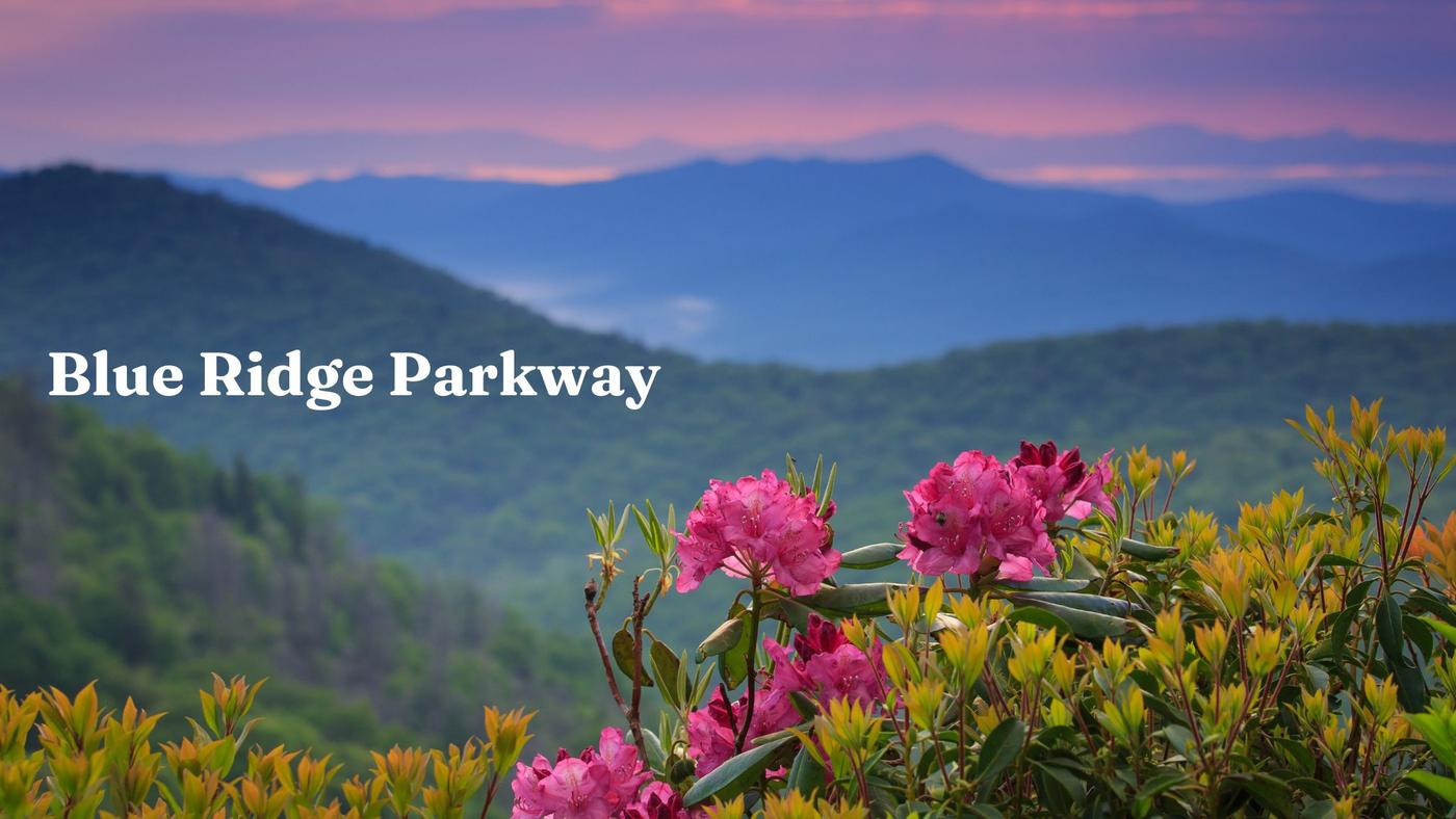 Blue ridge pathway, spring break road trip
