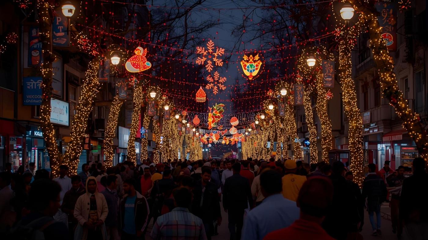 Christmas in Kolkatta- Christmas Trips in India