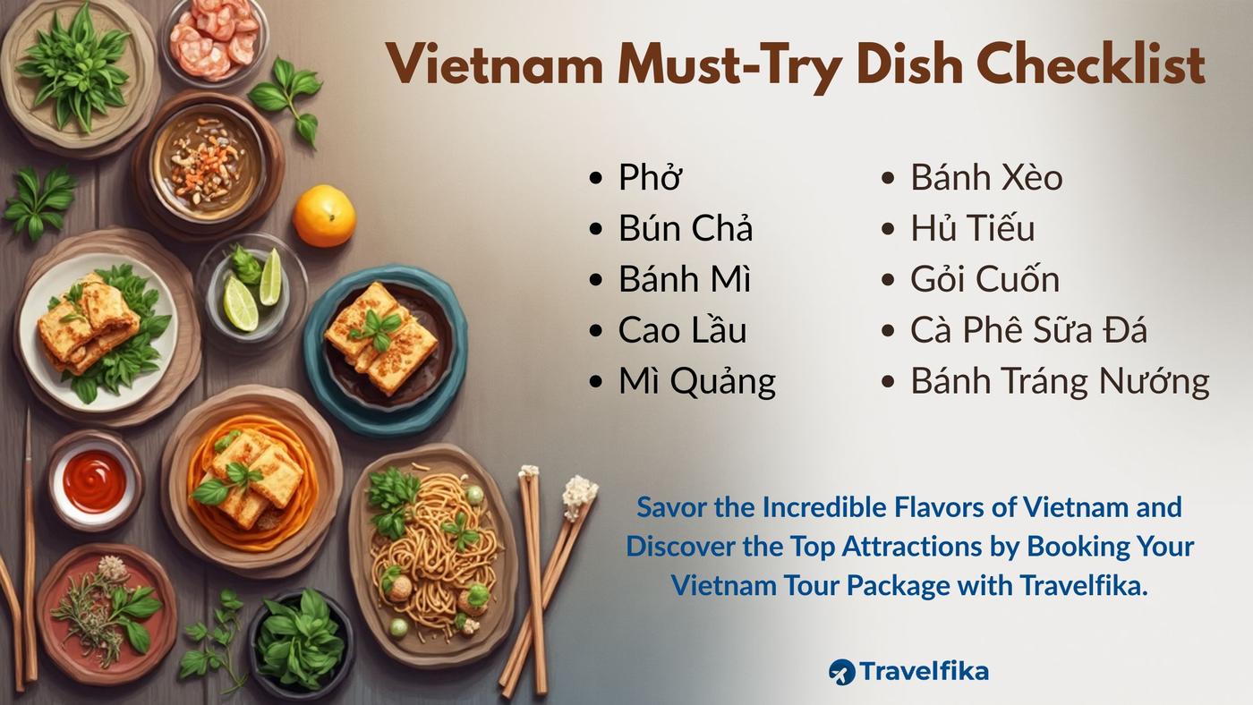 Vietnam Must-Try Dish Checklist